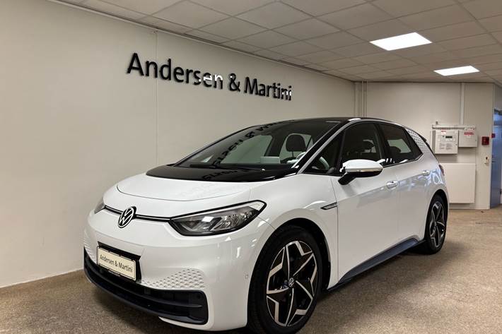 Hvid VW ID.3 fra 2022