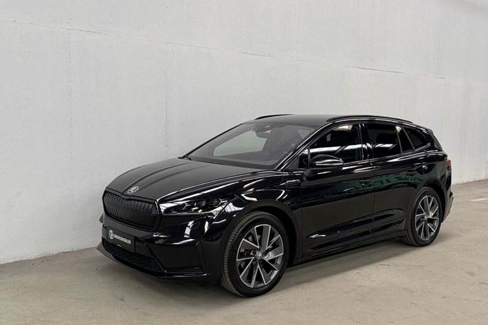 Sort Skoda Enyaq fra 2022