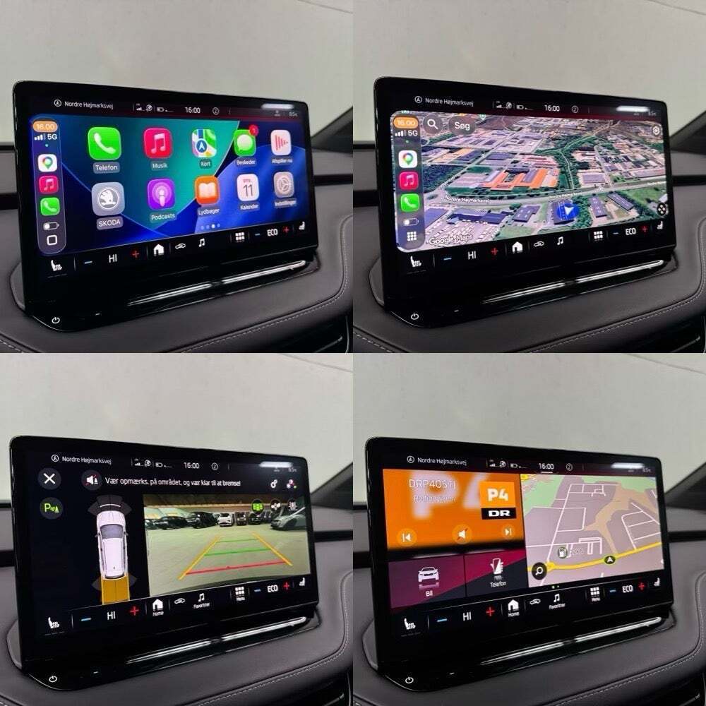 Sort Skoda Enyaq fra 2022