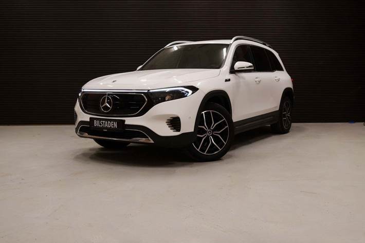 Hvid Mercedes EQB300 fra 2022