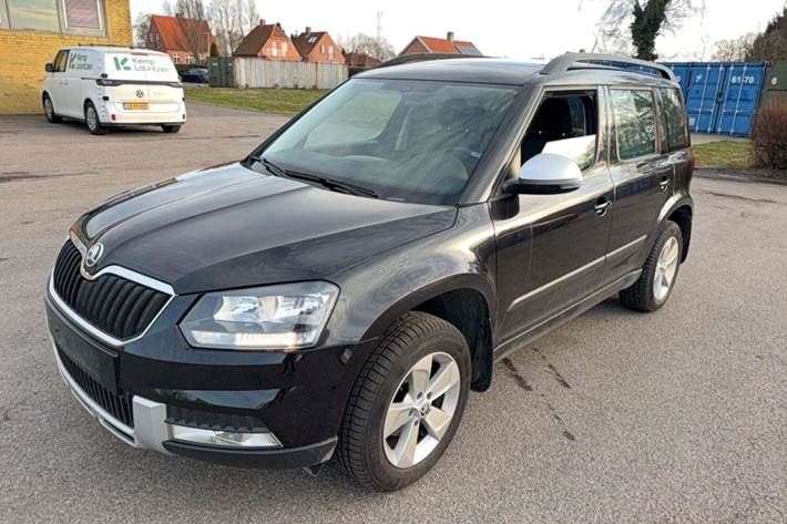 Sort Skoda Yeti Outdoor fra 2015
