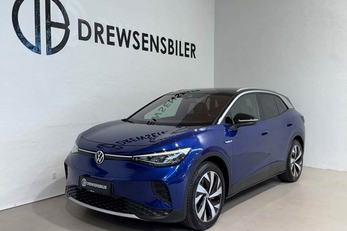 Blå VW ID.4 fra 2021