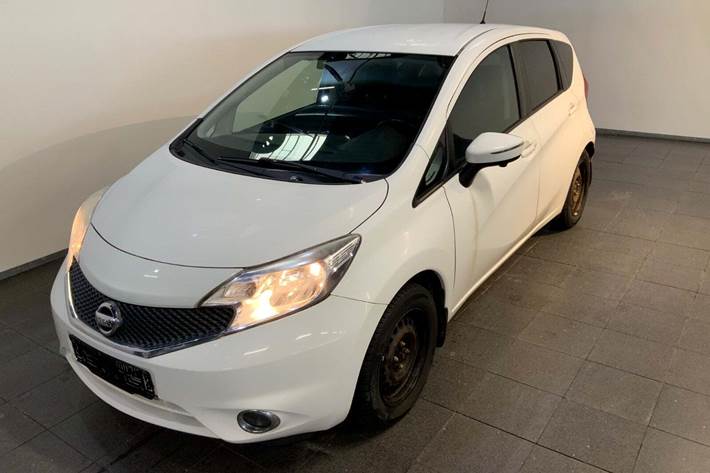 Hvid Nissan Note fra 2014