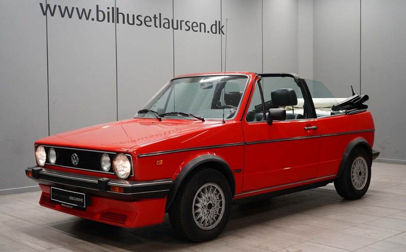 VW Golf I 1,8 Karmann Cabriolet