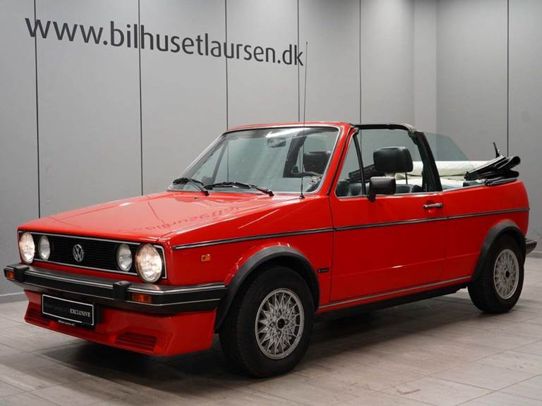 VW Golf I 1,8 Karmann Cabriolet