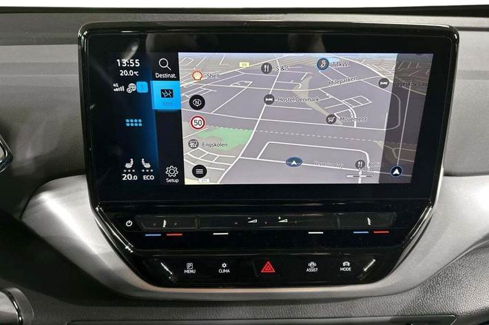 Blå VW ID.4 fra 2022