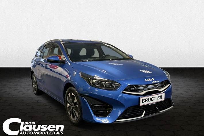 Blå Kia Ceed fra 2022