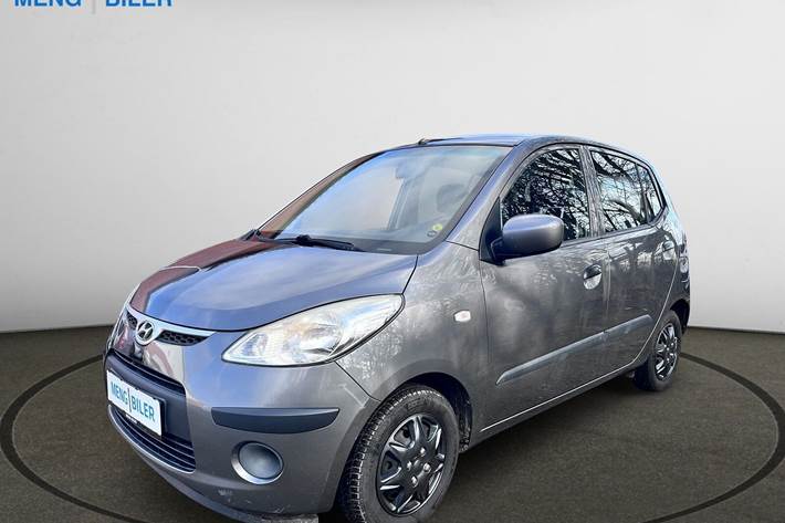 Grå Hyundai i10 fra 2010