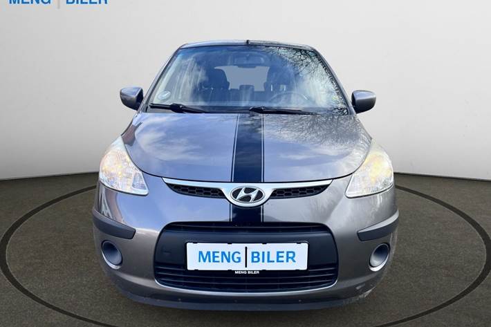 Grå Hyundai i10 fra 2010