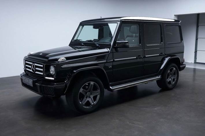 Sort Mercedes G500 fra 2016