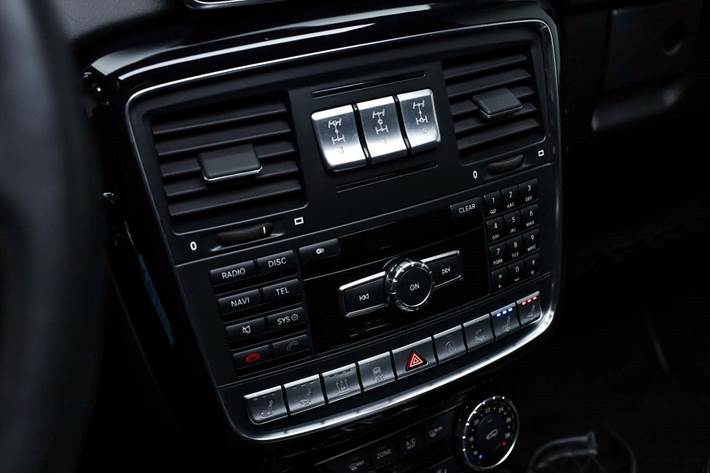 Sort Mercedes G500 fra 2016