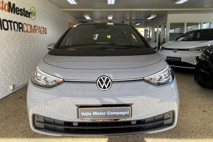 Grå VW ID.3 fra 2023