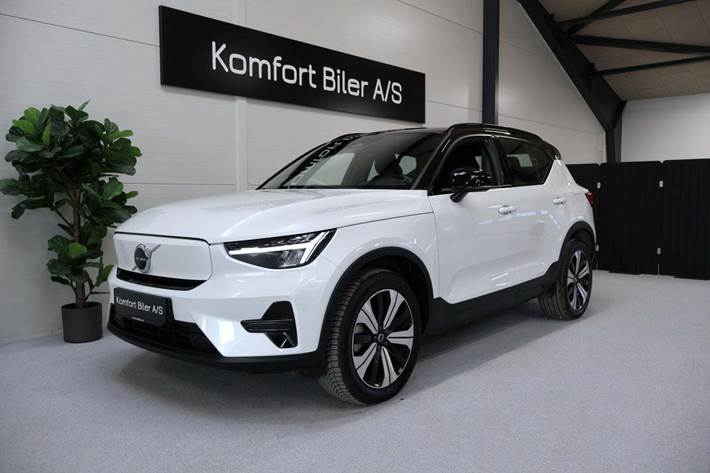 Hvid Volvo XC40 fra 2022
