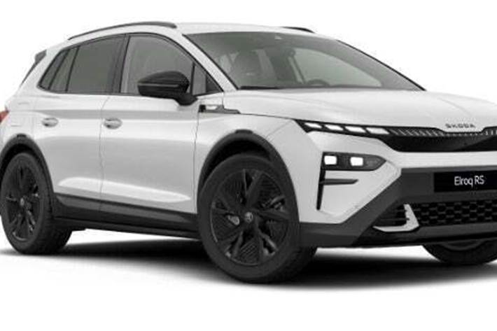 Hvid Skoda Elroq fra 2026