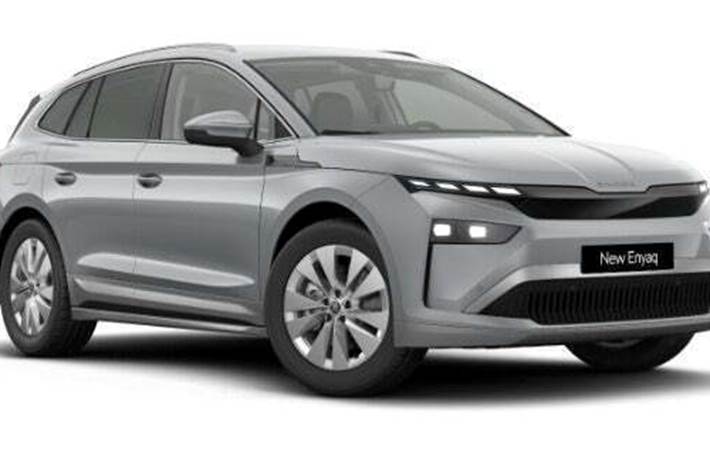 Sølv Skoda Enyaq fra 2026