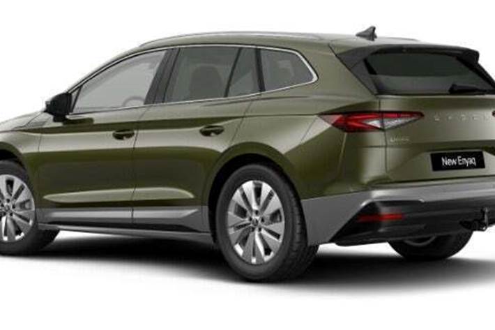 Grøn Skoda Enyaq fra 2026