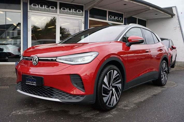 Rød VW ID.4 fra 2025