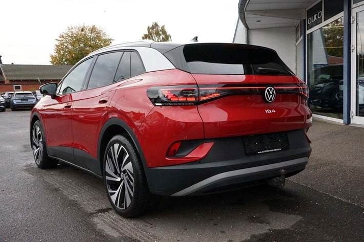 Rød VW ID.4 fra 2025