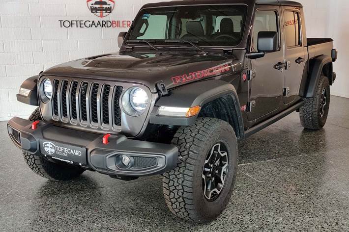 Grå Jeep Gladiator fra 2021