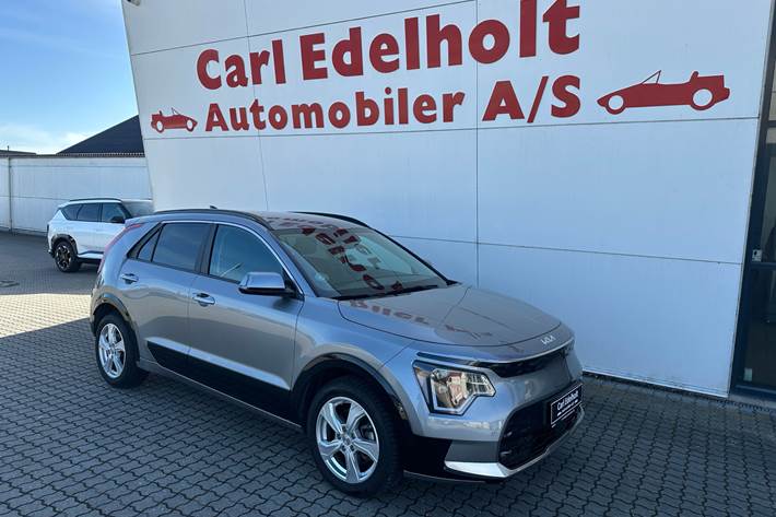 Grå Kia Niro EV fra 2024