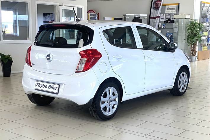 Hvid Opel Karl fra 2018
