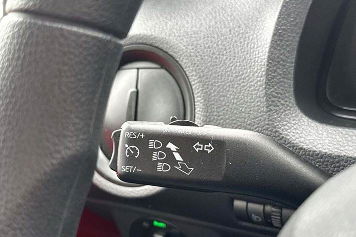 Rød Skoda Citigo fra 2016