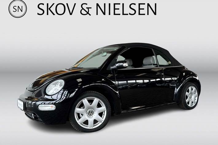 Sort VW New Beetle fra 2004