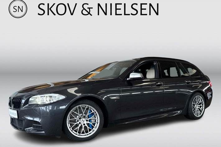 Sort BMW M550d fra 2012