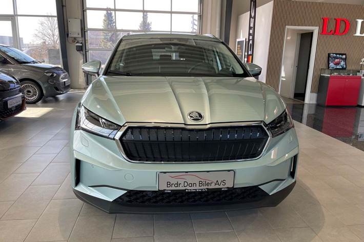 Turquoise Skoda Enyaq fra 2025