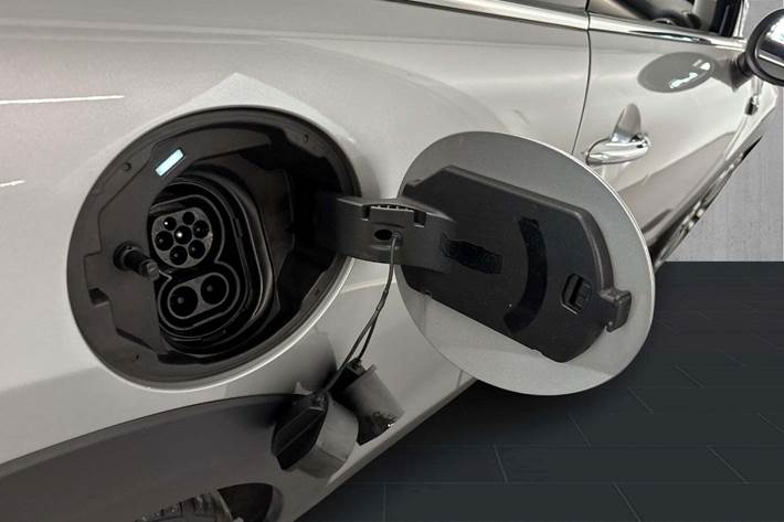 Grå Mini Cooper SE fra 2023