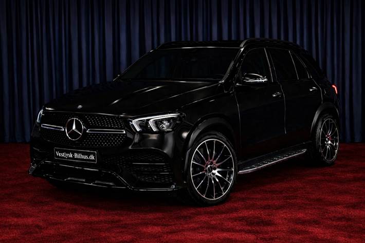 Sort Mercedes GLE350 de fra 2022