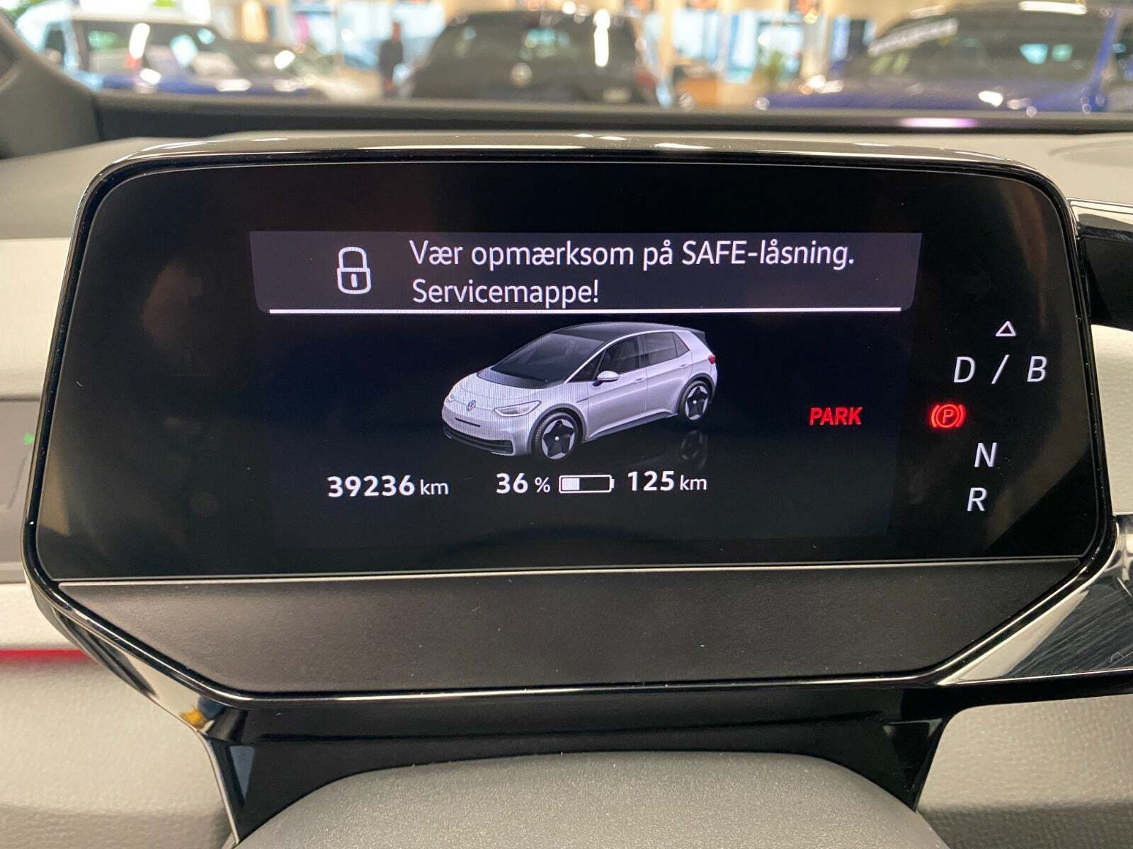 Grå VW ID.3 fra 2022