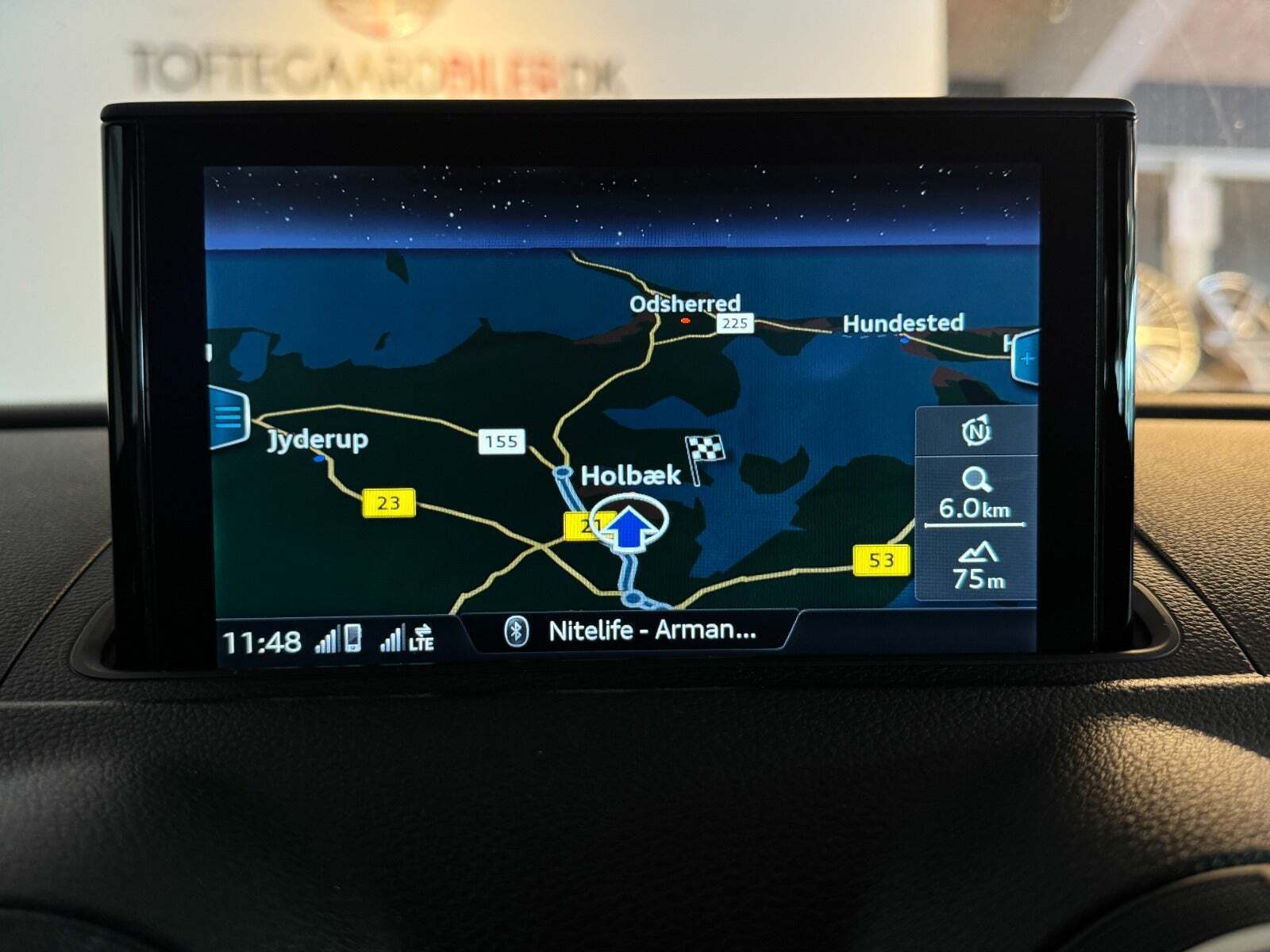 Sort Audi A3 fra 2016