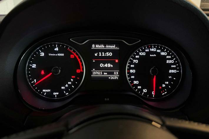 Sort Audi A3 fra 2016