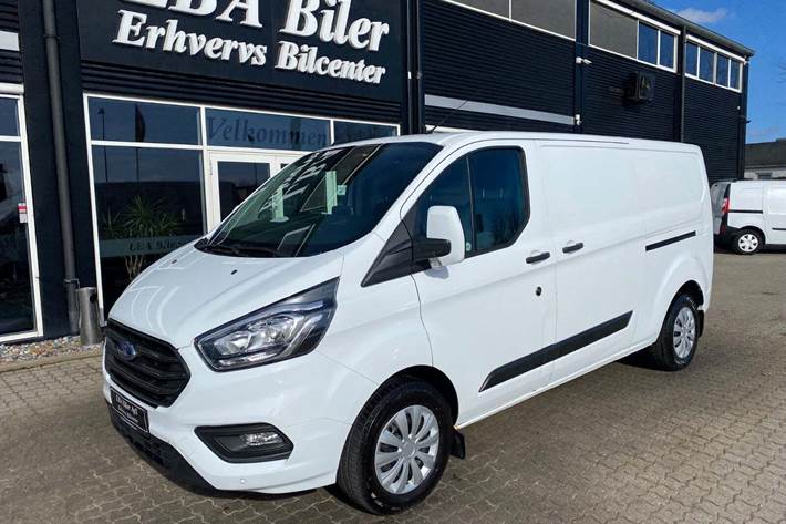Hvid Ford Transit Custom 300L fra 2022