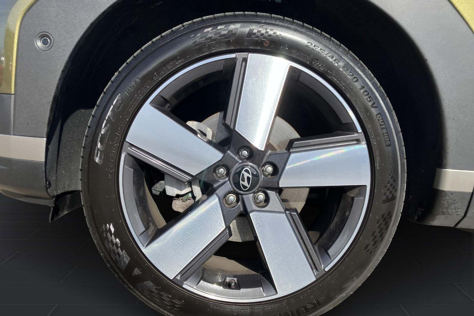 Grøn Hyundai Santa Fe fra 2024