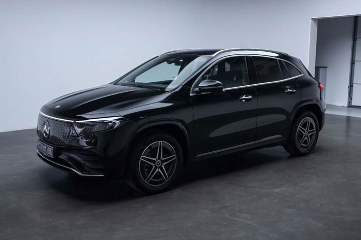Sort Mercedes EQA250+ fra 2025