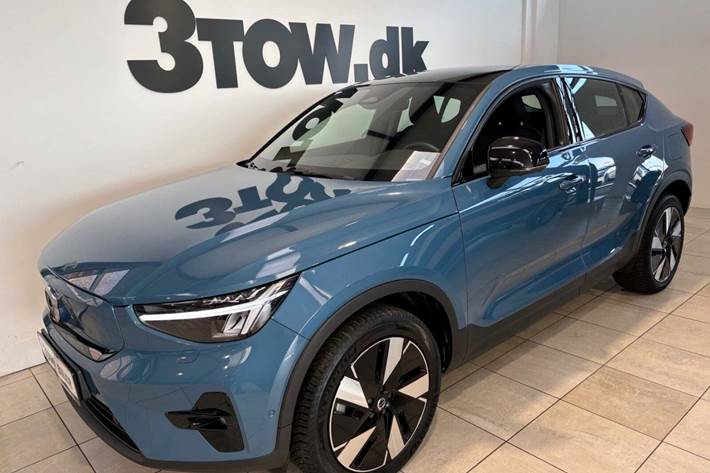 Blå Volvo C40 fra 2024