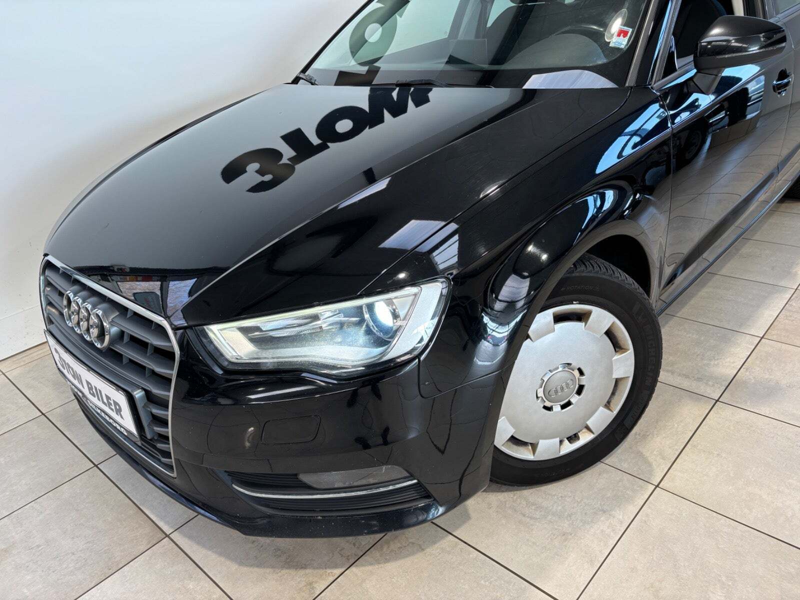 Sort Audi A3 fra 2016