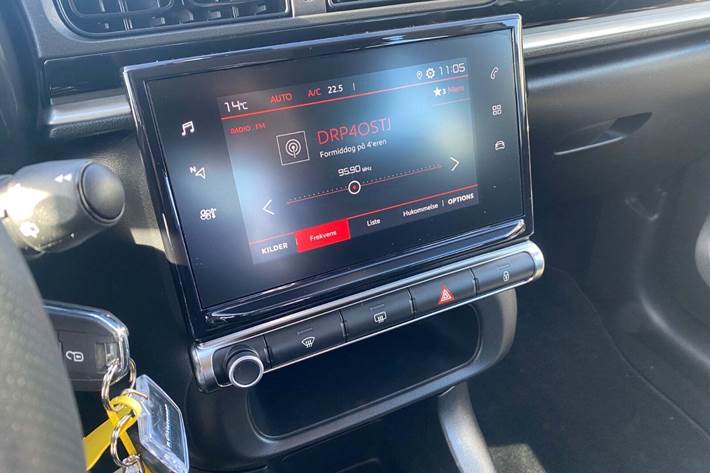 Beige Citroën C3 fra 2021