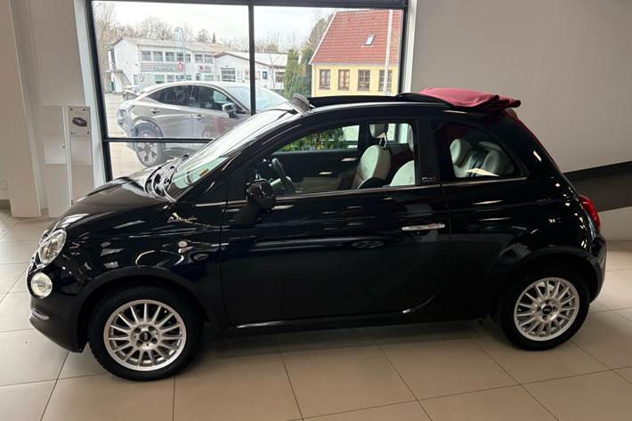 Sort Fiat 500C fra 2021