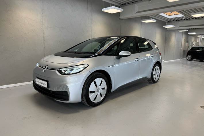 Sølv VW ID.3 fra 2021