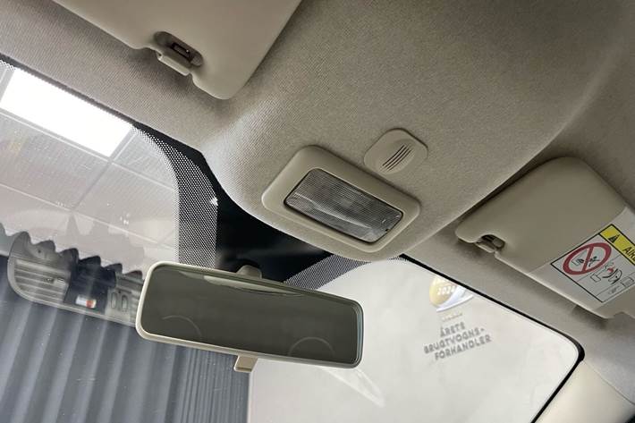 Blå Fiat 500 fra 2015