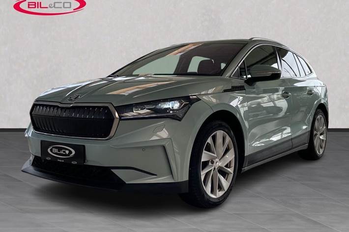 Grøn Skoda Enyaq fra 2021