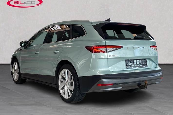 Grøn Skoda Enyaq fra 2021