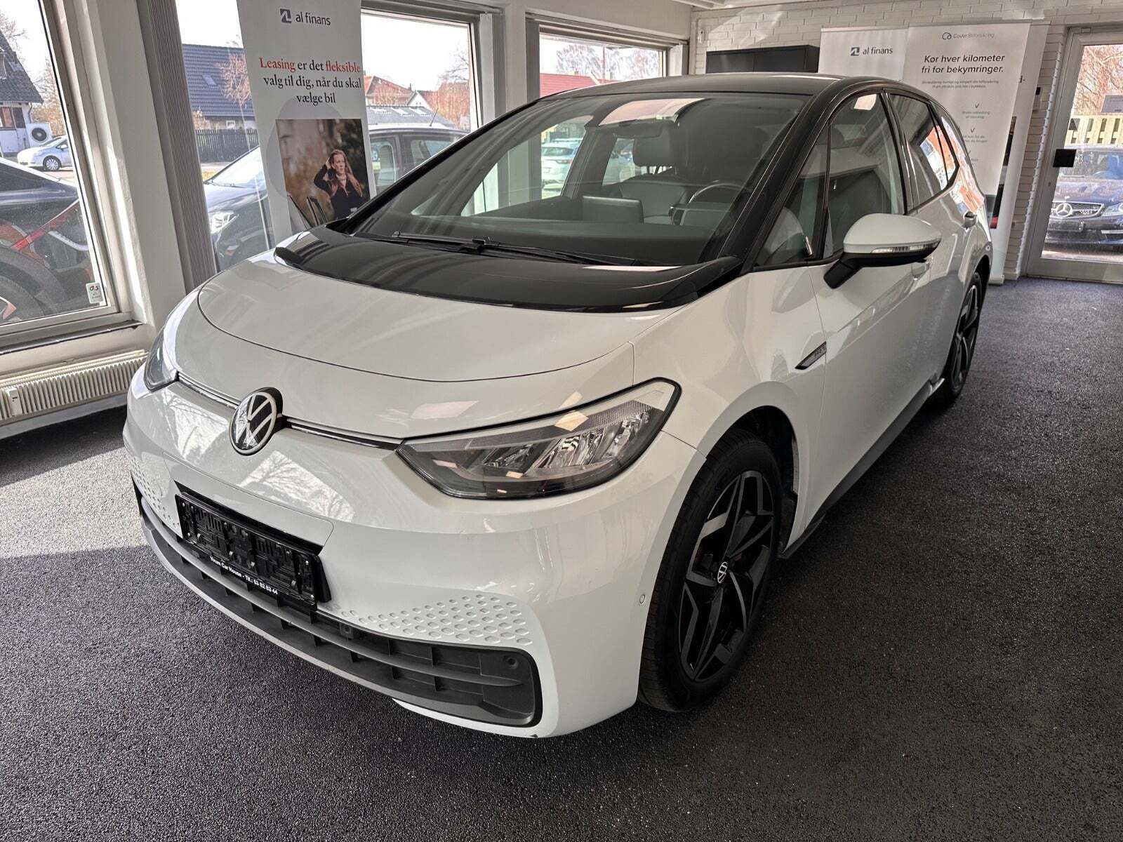 Hvid VW ID.3 fra 2023