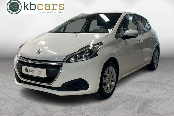 Hvid Peugeot 208 fra 2015