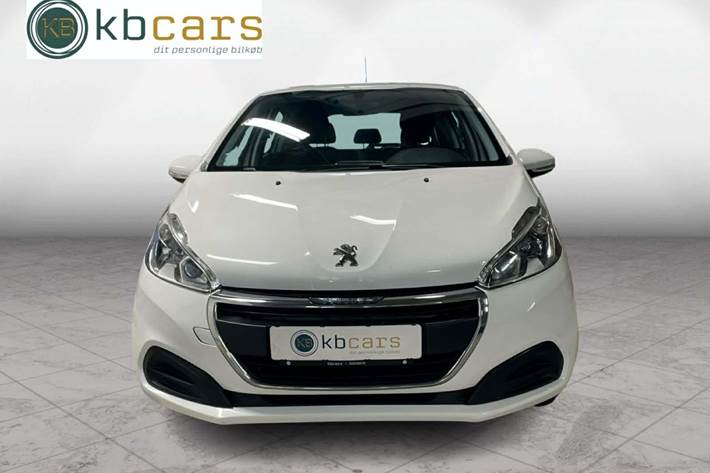 Hvid Peugeot 208 fra 2015