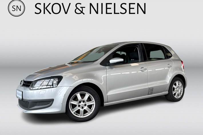 Sølv VW Polo fra 2012