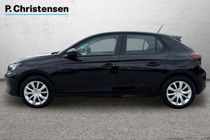 Sort Opel Corsa-e fra 2024